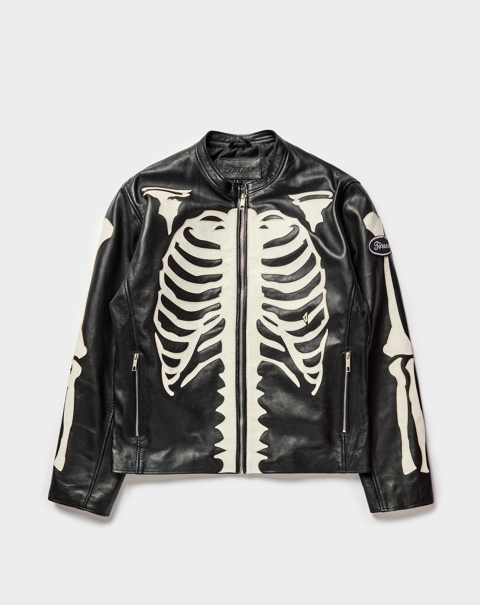 Skeleton Leather Jacket